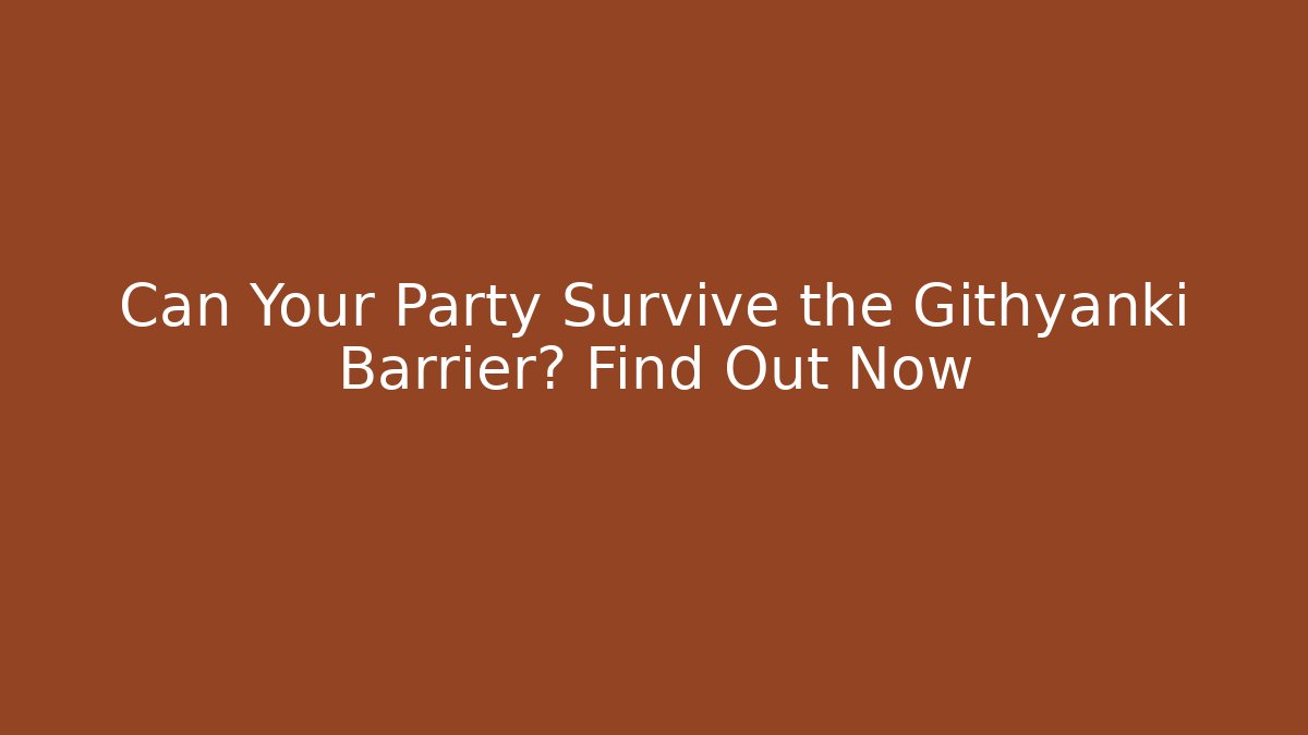 Can Your Party Survive the Githyanki Barrier? Find Out Now