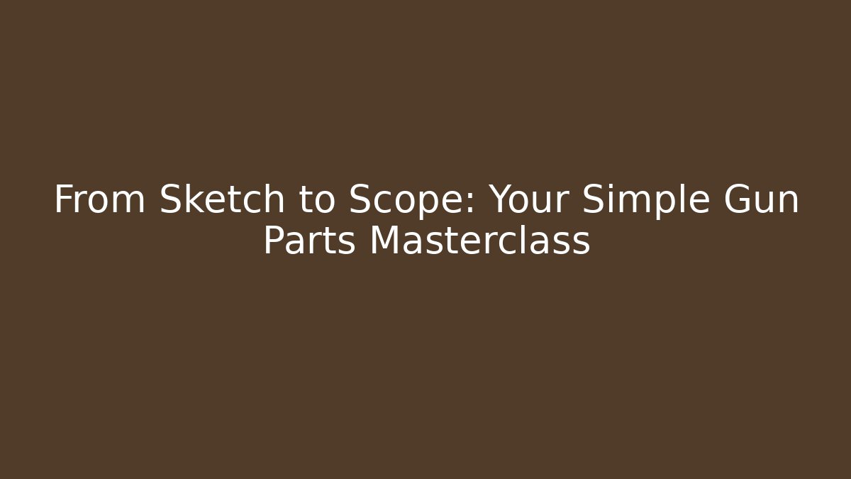 From Sketch to Scope: Your Simple Gun Parts Masterclass - Método de Aprovação