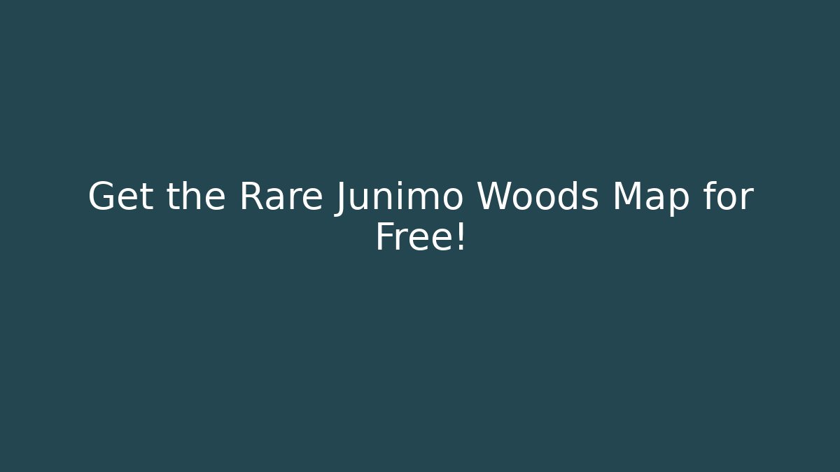 Get the Rare Junimo Woods Map for Free!