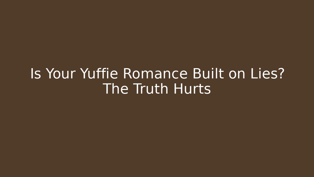 Is Your Yuffie Romance Built on Lies? The Truth Hurts