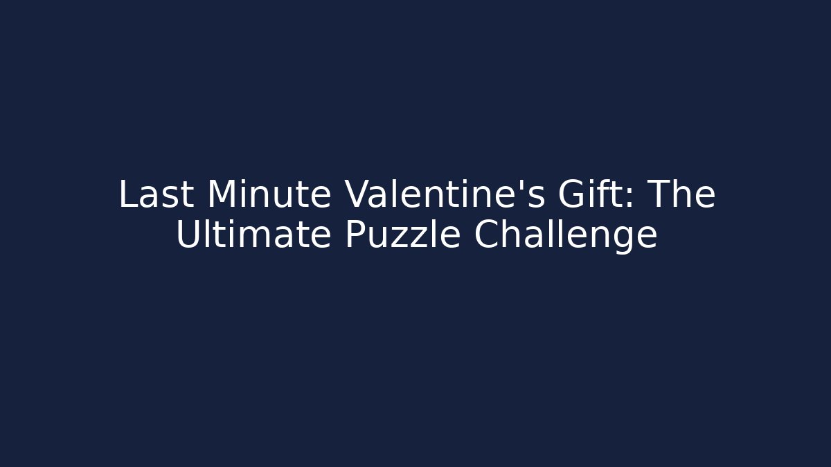 valentine jigsaw puzzles