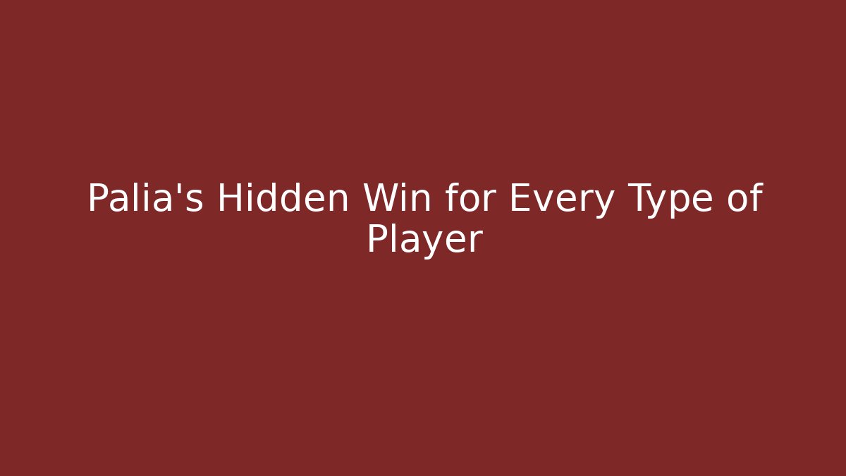 Palia’s Hidden Win for Every Type of Player