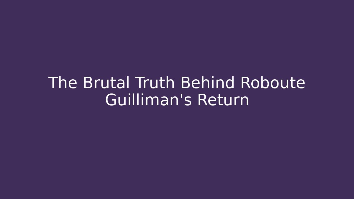 The Brutal Truth Behind Roboute Guilliman's Return
