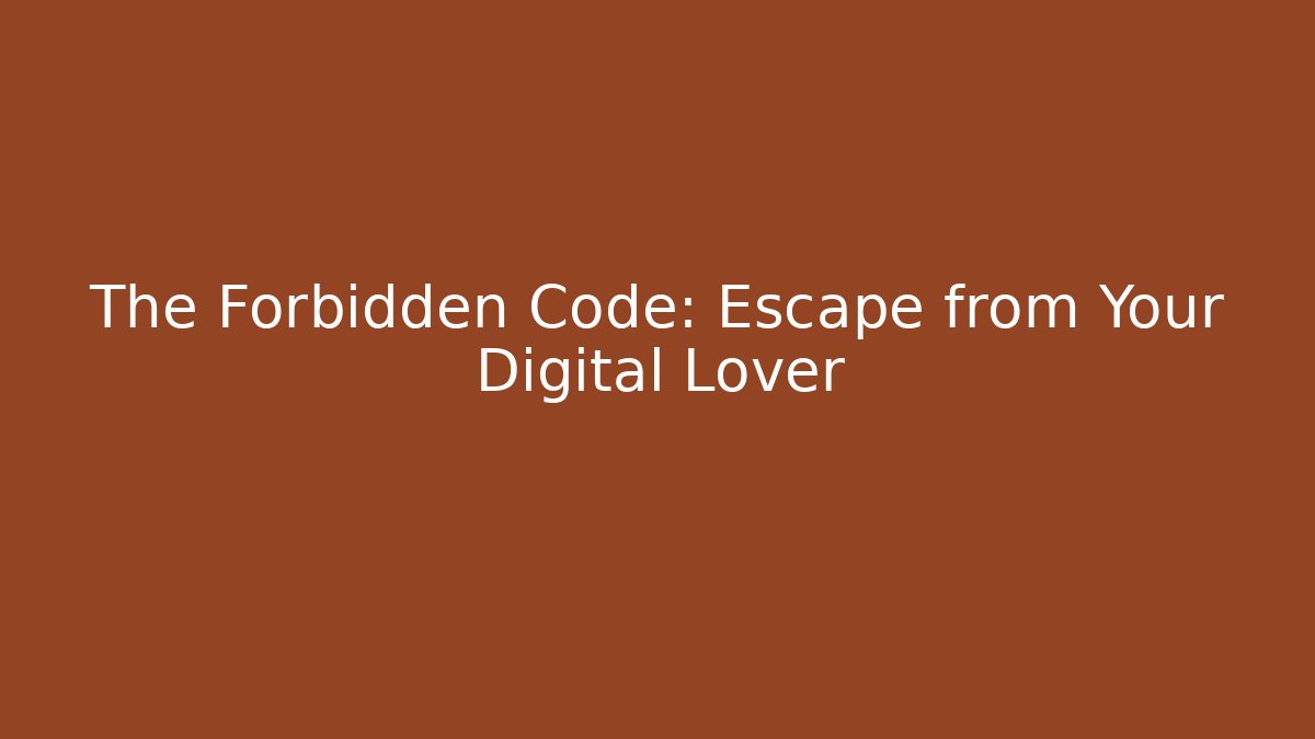The Forbidden Code: Escape from Your Digital Lover - Método de Aprovação