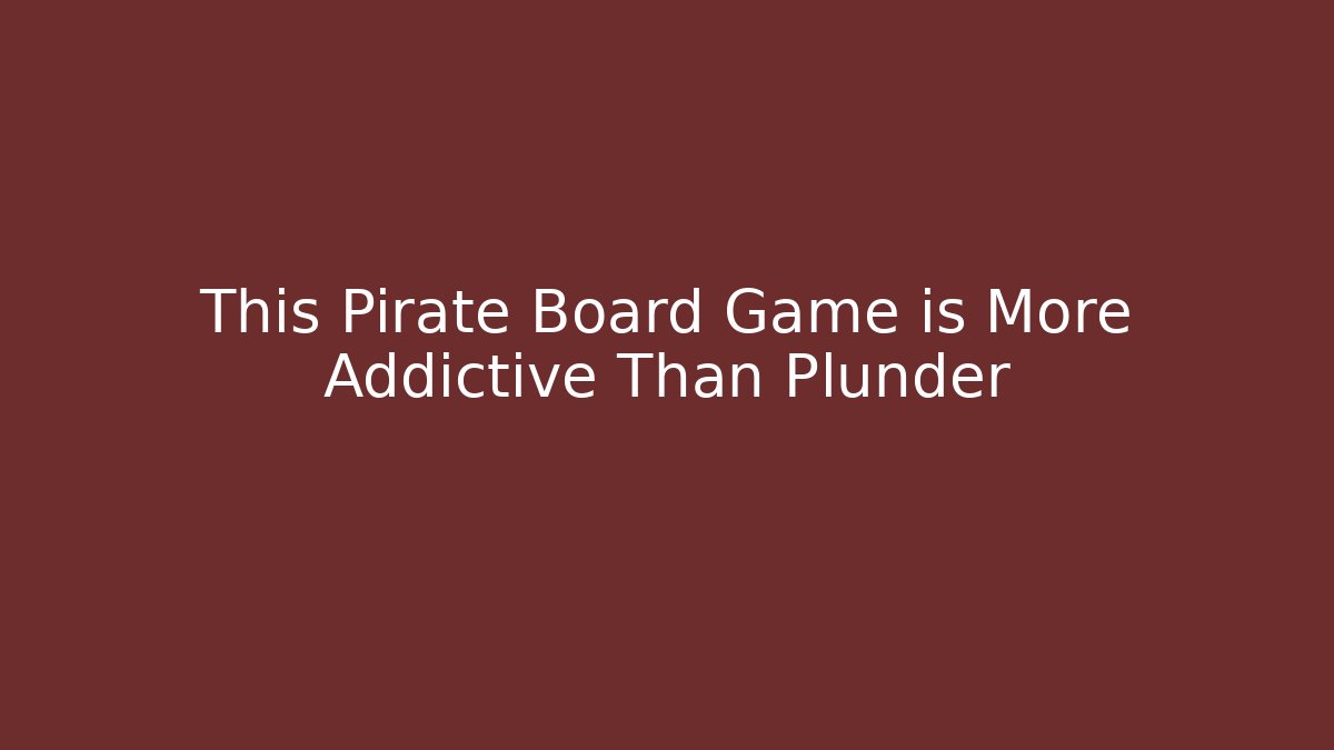 pirateer board game