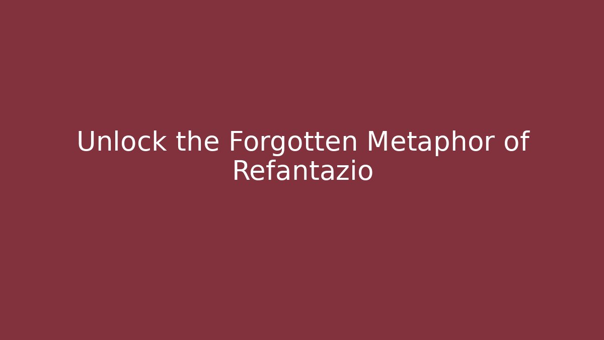 Unlock the Forgotten Metaphor of Refantazio - Método de Aprovação