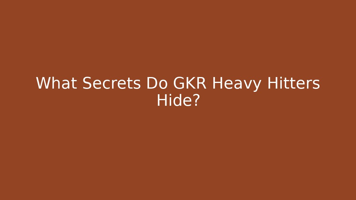What Secrets Do GKR Heavy Hitters Hide?