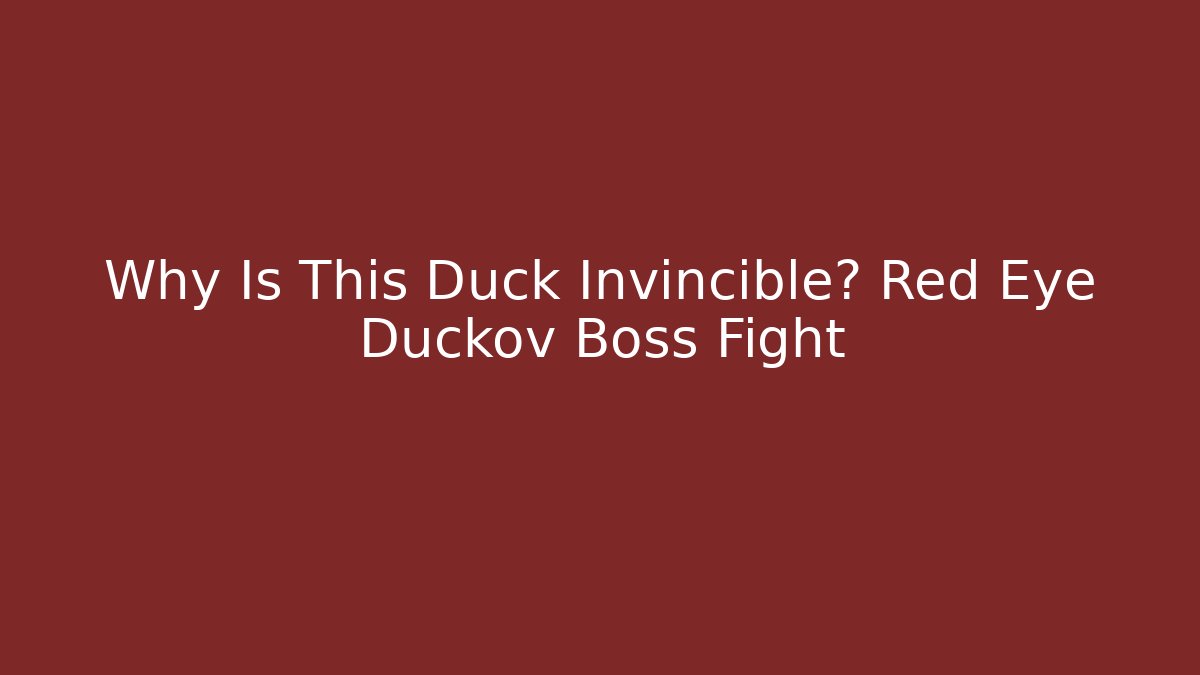 red eye duckov