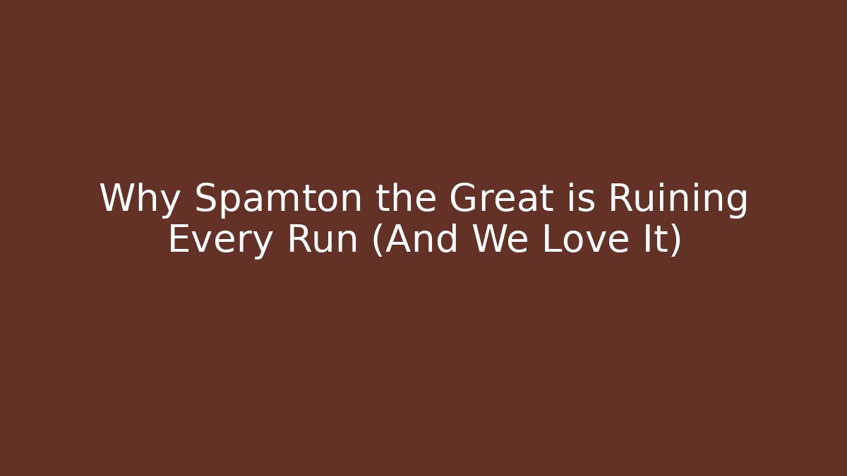 Why Spamton the Great is Ruining Every Run (And We Love It)