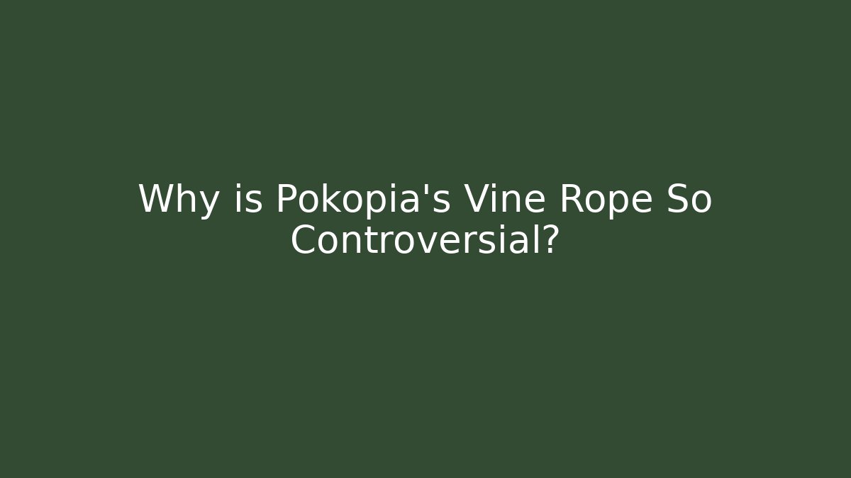 Why is Pokopia’s Vine Rope So Controversial?